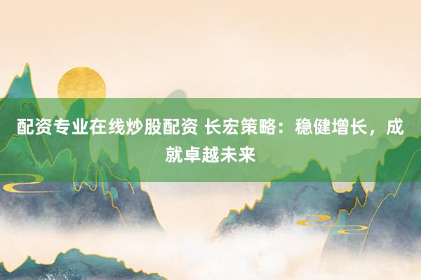 配资专业在线炒股配资 长宏策略：稳健增长，成就卓越未来