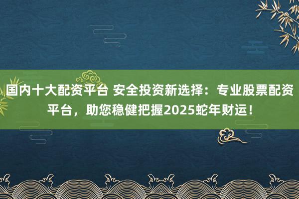 国内十大配资平台 安全投资新选择：专业股票配资平台，助您稳健把握2025蛇年财运！